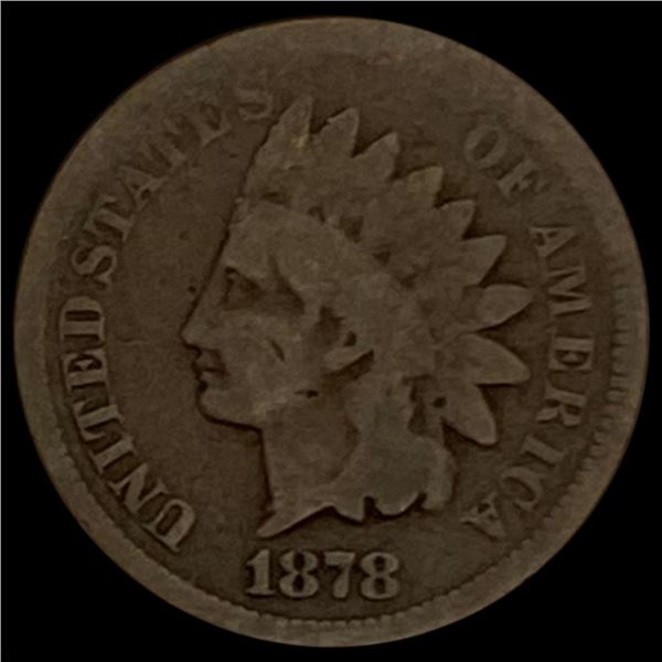 1878 Indian Head Cent NICELY CIRCULATED NICELY CIRCULATED