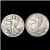 Image 1 : [2]1917-1918 Walking Liberty Half Dollar HIGH GRADE