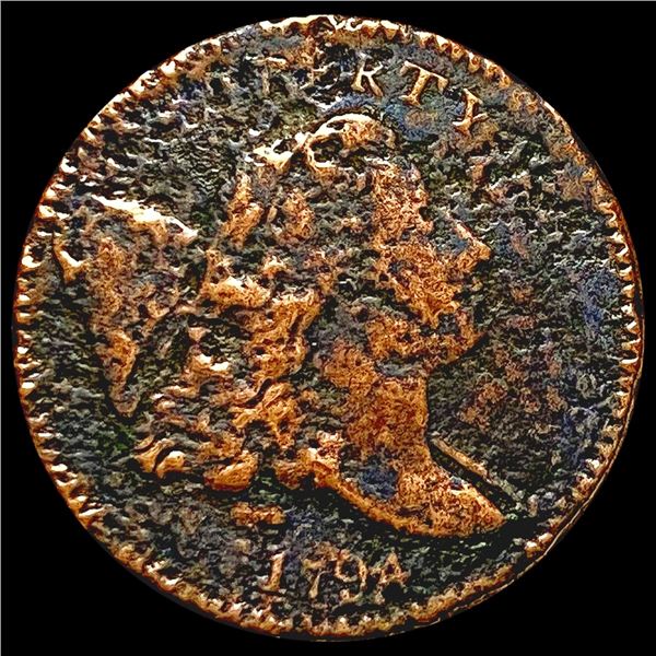 1794 Liberty Cap Half Cent NICELY CIRCULATED