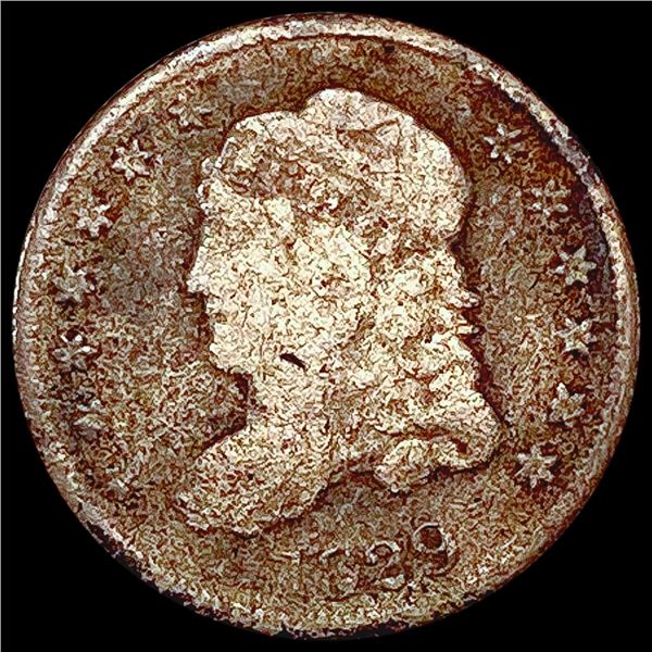 1829 Capped Bust Half Dime NICELY CIRCULATED