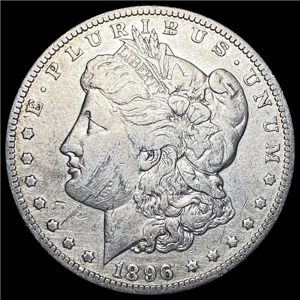 1896-O Morgan Silver Dollar NEARLY UNCIRCULATED