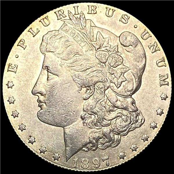 1897-O Morgan Silver Dollar CHOICE AU