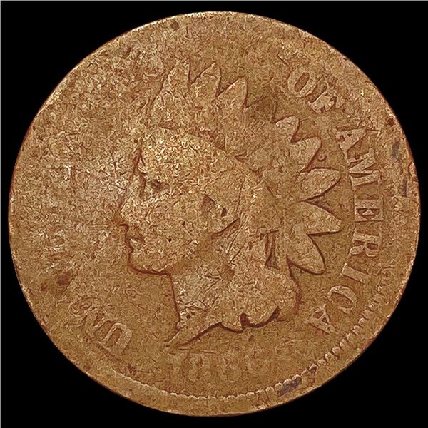 1866 Indian Head Cent NICELY CIRCULATED
