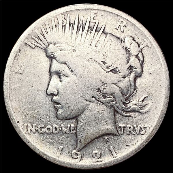 1921 Silver Peace Dollar LIGHTLY CIRCULATED