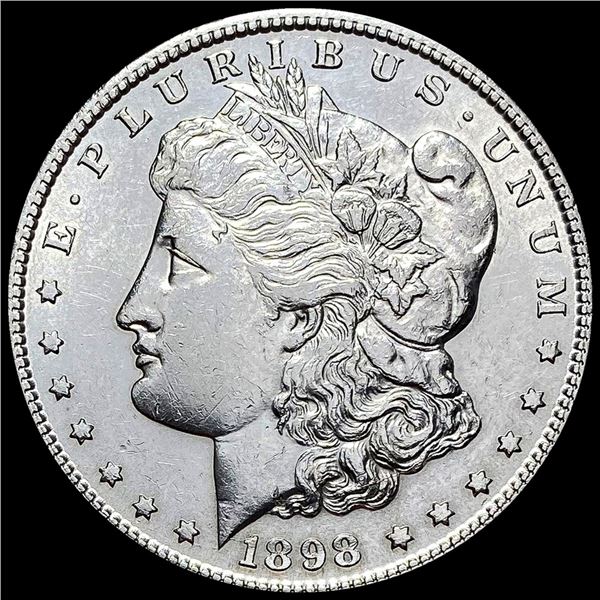 1898-S Morgan Silver Dollar CLOSELY UNC