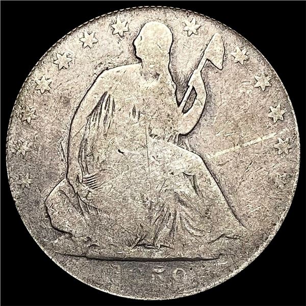 1859-O Seated Liberty Half Dollar NICELY CIRCULATED