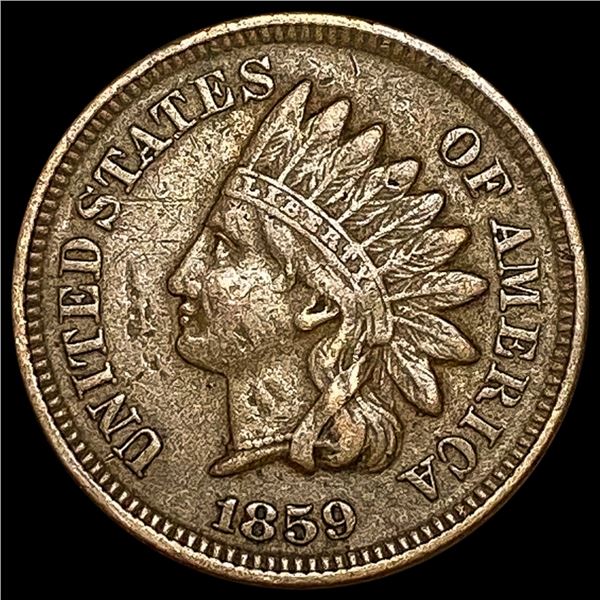 1859 Indian Head Cent CLOSELY UNCIRCULATED