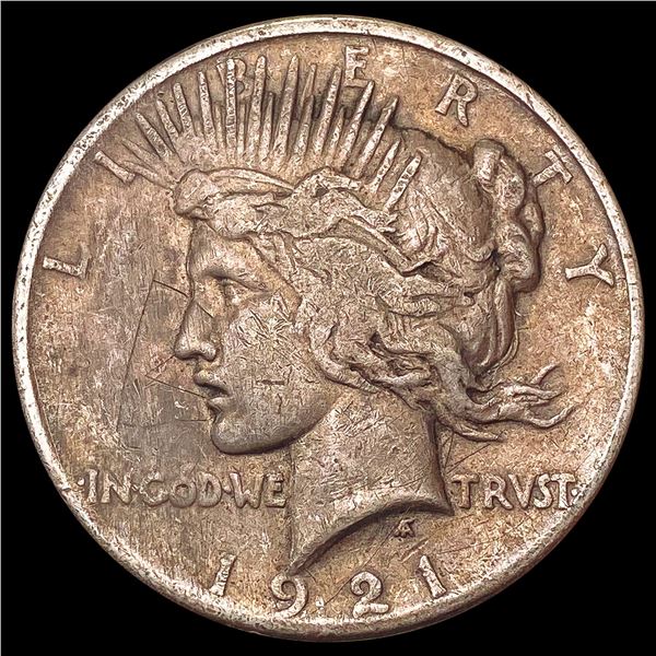 1921 Silver Peace Dollar LIGHTLY CIRCULATED