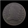 Image 1 : 1825 Classic Head Half Cent NICELY CIRCULATED