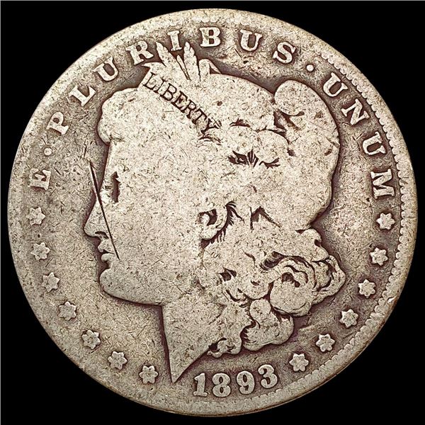 1893 Morgan Silver Dollar NICELY CIRCULATED