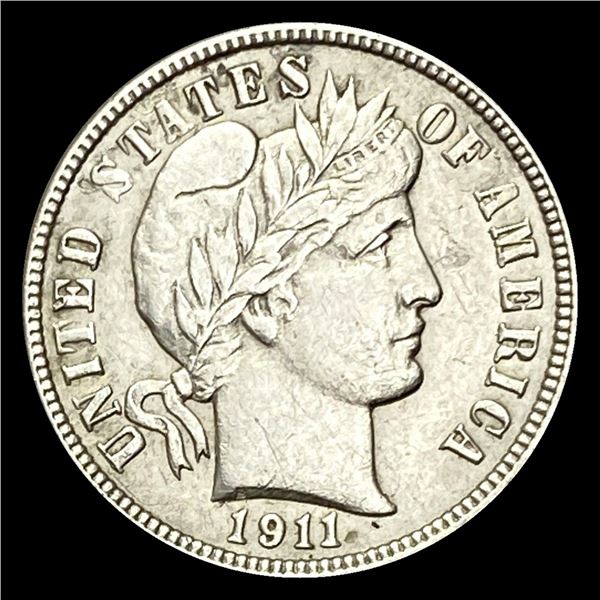 1911 Barber Dime UNCIRCULATED