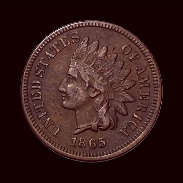 1865 Indian Head Cent CHOICE AU