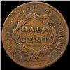 Image 2 : 1828 Classic Head Half Cent NICELY CIRCULATED