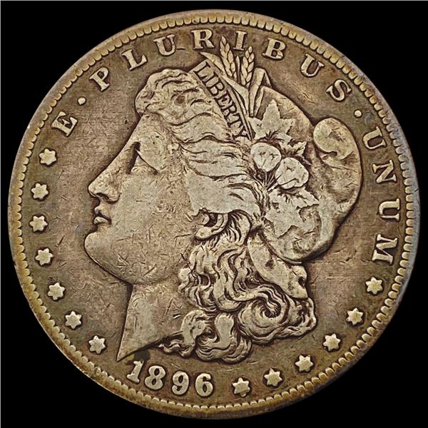 1896-S Morgan Silver Dollar LIGHTLY CIRCULATED
