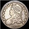 Image 1 : 1830 Capped Bust Half Dollar LIGHTLY CIRCULATED