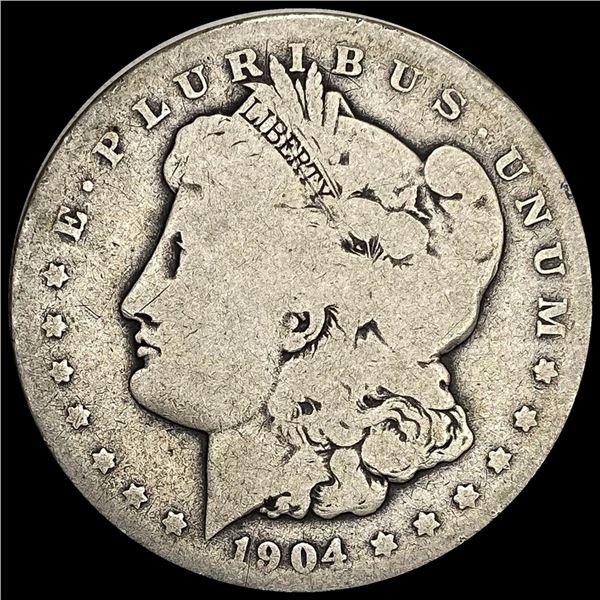 1904-S Morgan Silver Dollar NICELY CIRCULATED