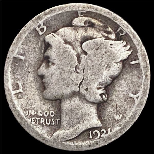 1921 Mercury Dime NICELY CIRCULATED NICELY CIRCULATED