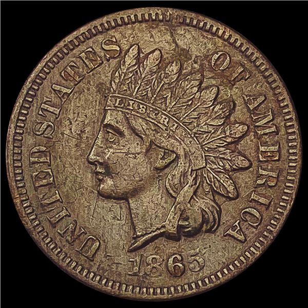 1865 Indian Head Cent CLOSELY UNCIRCULATED