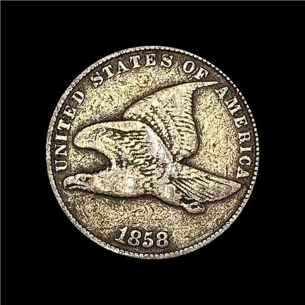 1858 Flying Eagle Cent LIGHTLY CIRCULATED