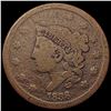 Image 1 : 1838 Coronet Head Large Cent NICELY CIRCULATED