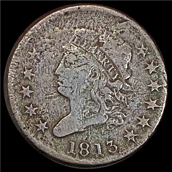 1813 Classic Head Large Cent NICELY CIRCULATED NICELY CIRCULATED