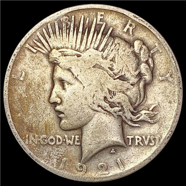 1921 Silver Peace Dollar LIGHTLY CIRCULATED