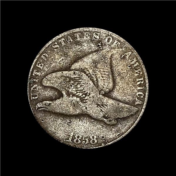 1858 Flying Eagle Cent NICELY CIRCULATED