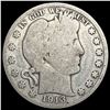 Image 1 : 1913 Barber Half Dollar NICELY CIRCULATED