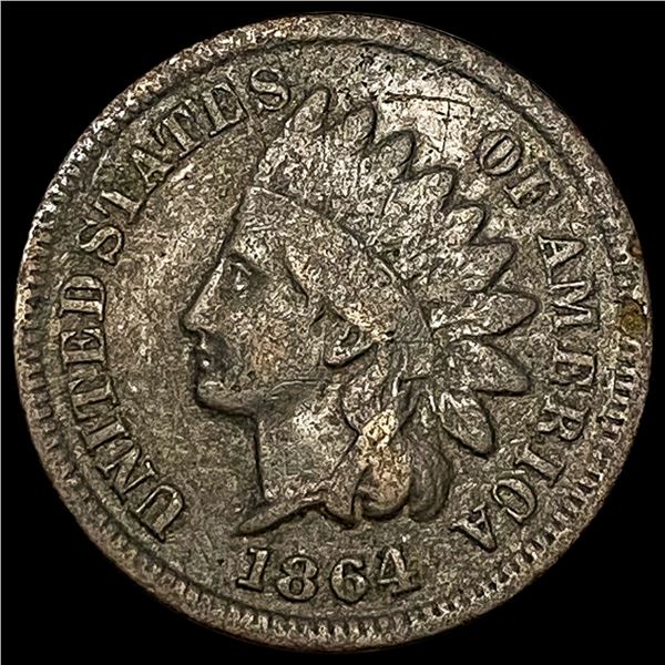 1864-L Indian Head Cent LIGHTLY CIRCULATED