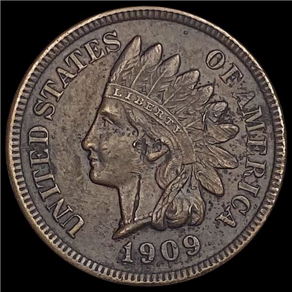 1909-S Indian Head Cent CLOSELY UNCIRCULATED