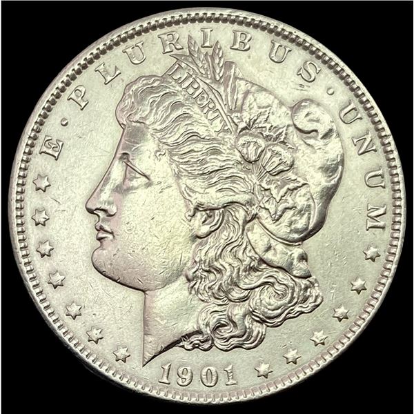 1901 Morgan Silver Dollar CLOSELY UNCIRCULATED