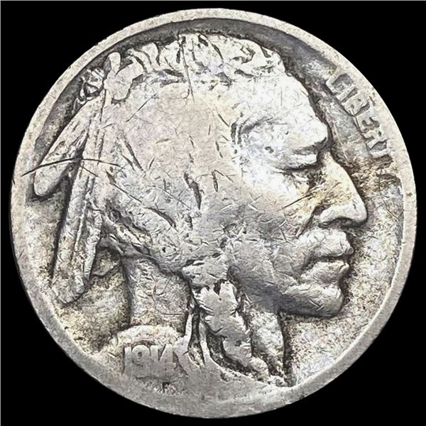 1914-S Buffalo Nickel LIGHTLY CIRCULATED
