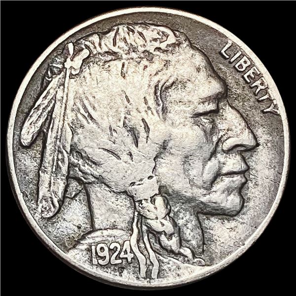 1924-S Buffalo Nickel LIGHTLY CIRCULATED