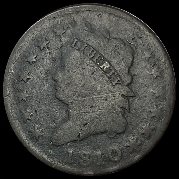 1810 Classic Head Large Cent LIGHTLY CIRCULATED