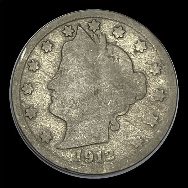 1912-S Liberty Victory Nickel LIGHTLY CIRCULATED