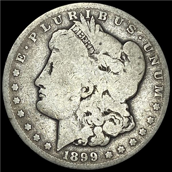 1899-S Morgan Silver Dollar LIGHTLY CIRCULATED