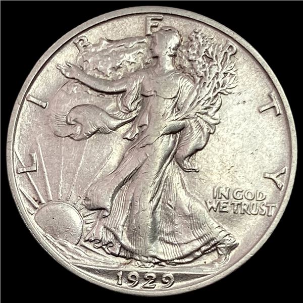 1929-S Walking Liberty Half Dollar CLOSELY UNCIRCULATED