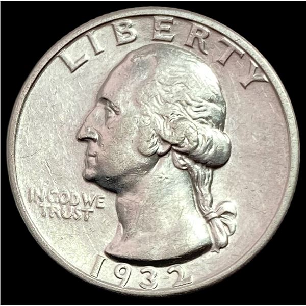 1932-S Washington Silver Quarter UNCIRCULATED