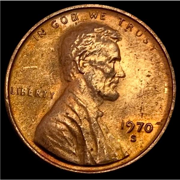 1970-S Small Date Lincoln Memorial Cent CHOICE BU