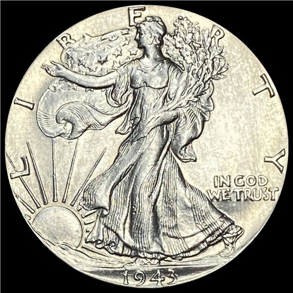 1943 Walking Liberty Half Dollar GEM BU
