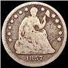 Image 1 : 1857 Seated Liberty Half Dime NICELY CIRCULATED