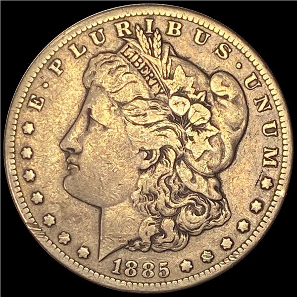 1885-S Morgan Silver Dollar LIGHTLY CIRCULATED