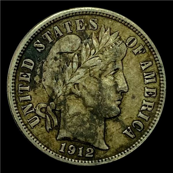 1912-D Barber Dime NEARLY UNCIRCULATED
