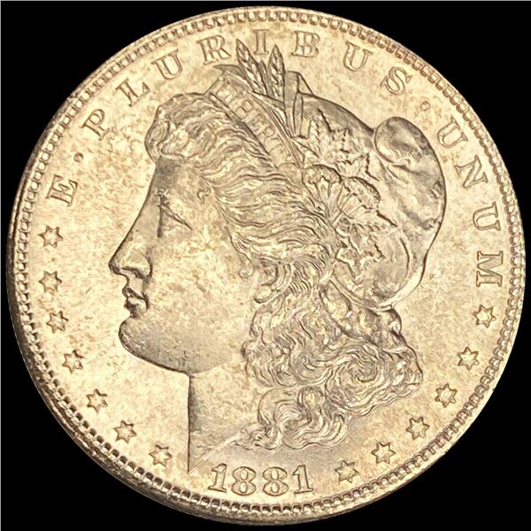 1881-S Morgan Silver Dollar CHOICE BU