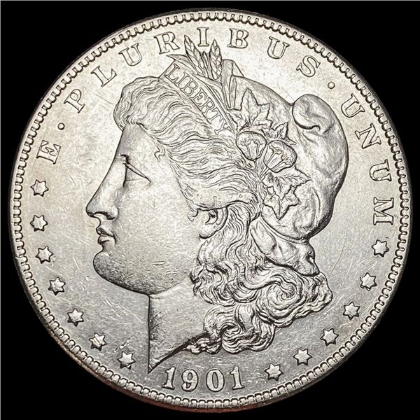 1901-S Morgan Silver Dollar CLOSELY UNCIRCULATED