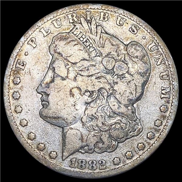1882-CC Morgan Silver Dollar LIGHTLY CIRCULATED