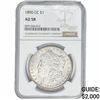 Image 1 : 1890-CC Morgan Silver Dollar NGC AU58
