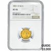 Image 1 : 1851-O $2.50 Gold Quarter Eagle NGC XF45