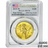Image 1 : 2015-W 1oz $100 Gold Liberty PCGS MS70 High Relief