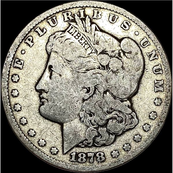 1878-CC Silver Morgan Dollar LIGHTLY CIRCULATED